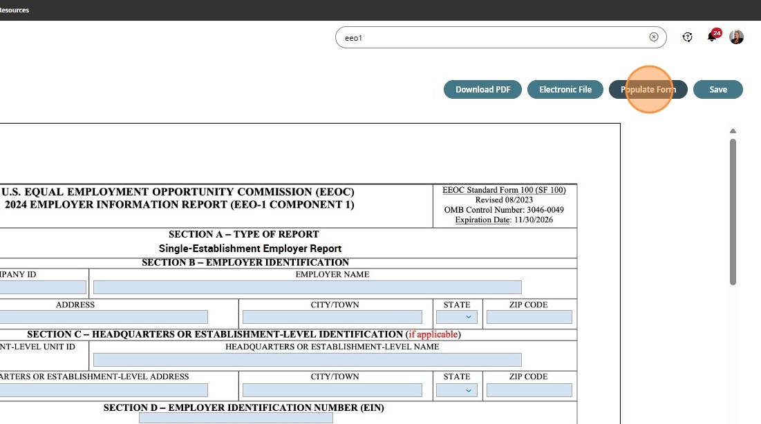 EEO-1 Report User Guide I Centrally HR