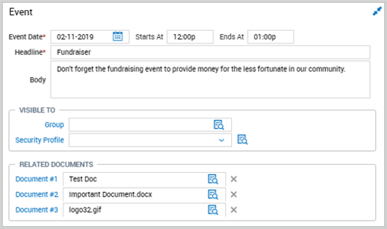 Events Configuration Guide - Centrally HR
